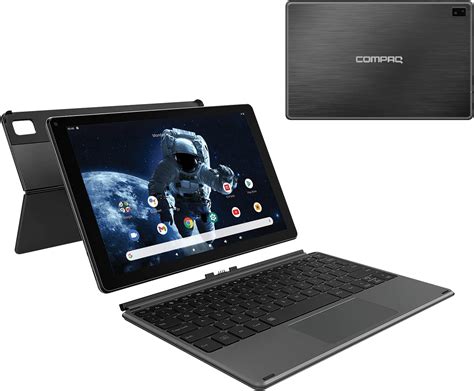 Amazon.com : Compaq 10'' 2 in 1 Android 11 Tablet 64GB Storage, 4GB RAM ...