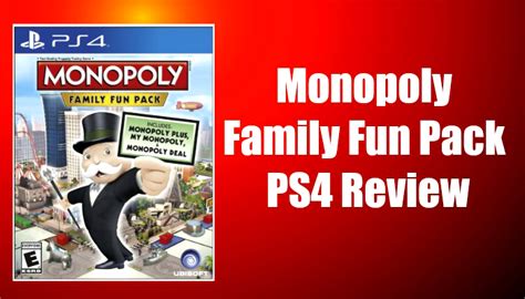 Monopoly Family Fun Pack - PS4 Review