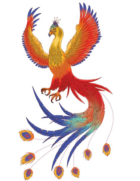 Phoenix - colors by blufyrdragon4 on DeviantArt