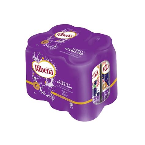 Ribena Lightly Sparkling Blackcurrant Can | Fresh Groceries Delivery ...