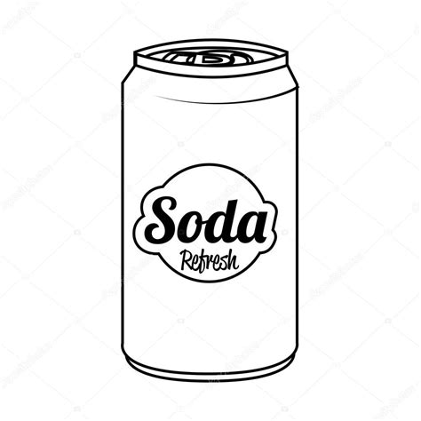 Soda Can Drawing at GetDrawings | Free download