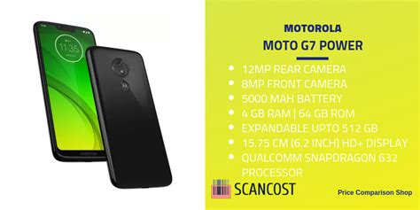 Moto G7 Power Specs And Features | SCANCOST