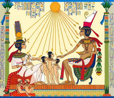 Akhenaten's Family by Ditho on DeviantArt