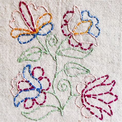 15 Hand Embroidery Stitches for Beginners - Learn Step By Step Embroidery Designs