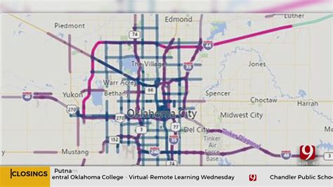 Resource: Map Of OKC Metro Snow Routes