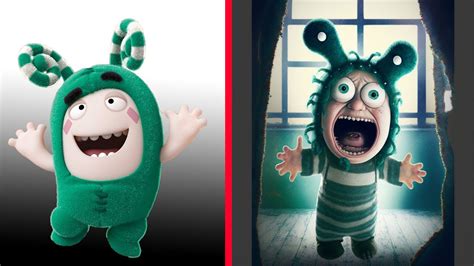 ODDBODS Characters as HORROR VERSION IN LIFE - YouTube