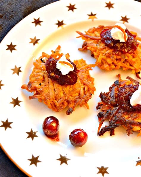 Savory Sweet Potato Latkes and Off To The Race - This Is How I Cook