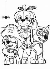 Paw Patrol Printable Coloring Page sketch template