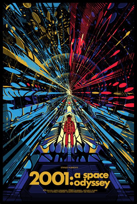 2001: A Space Odyssey by Kilian Eng - Home of the Alternative Movie Poster -AMP-