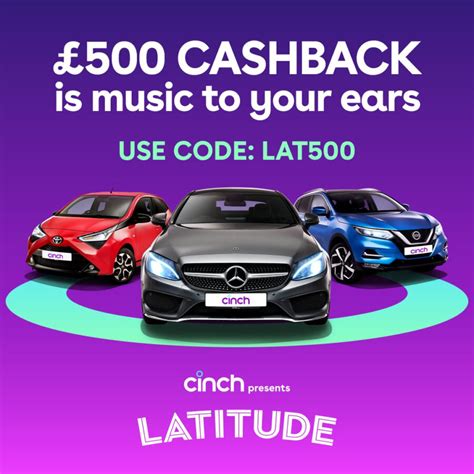 Latitude Festival | News | cinch Parked and Charged It!