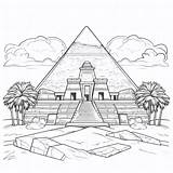 Printable Pyramid Coloring Pages Free For Kids And Adults sketch template