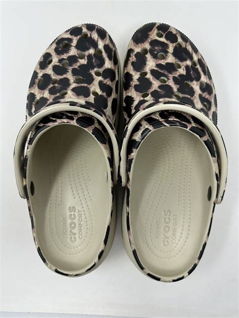 Crocs Classic Comfort Platform Clogs Shoes Size 11 W… - Gem