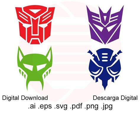 Transformers SVG Vector Cricut Cut File Clipart Autobot