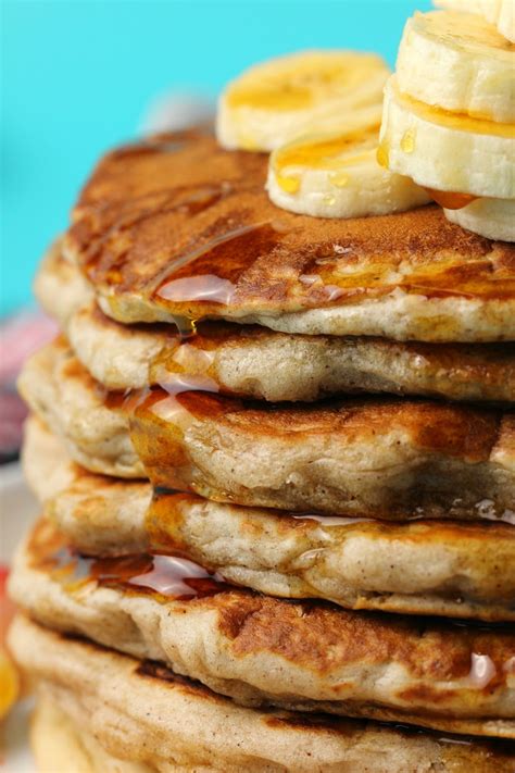 Vegan Banana Pancakes (Light and Fluffy!) - Loving It Vegan