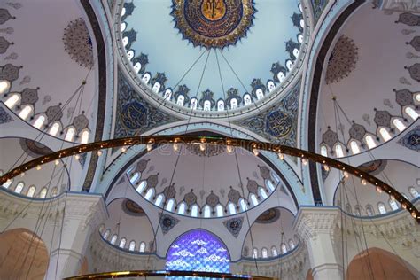 Interior of the Camlica Mosque Ä°stanbul Turkey Editorial Stock Photo - Image of mosque, alem ...