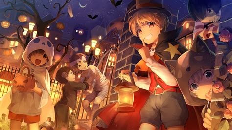 Halloween Anime Boys Wallpapers - Wallpaper Cave