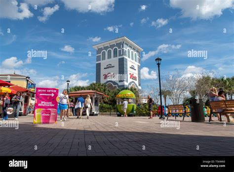 Orlando Premium Outlet Mall, Florida USA Stock Photo - Alamy