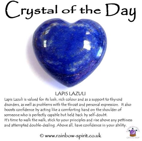 Crystal healing properties of Lapis Lazuli | Crystals healing ...