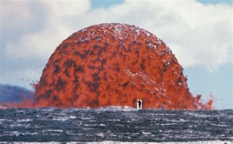 Photographer Captures Stunning Image of 65ft Lava Dome Spewing from a Volcano - TechEBlog