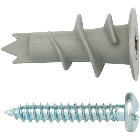 Arrow 10-Piece Self-Drilling Drywall Anchors and Screws - Walmart.com