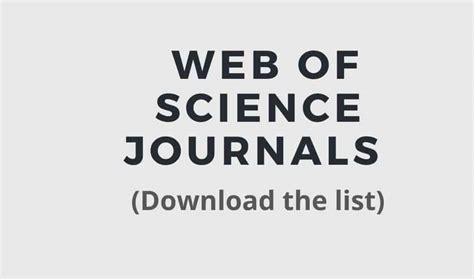 Download SCI Journals list in PDF, Excel - PhDTalks