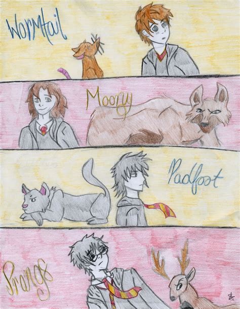 Rally the Readers: Painting the Page: The Marauders from Harry Potter