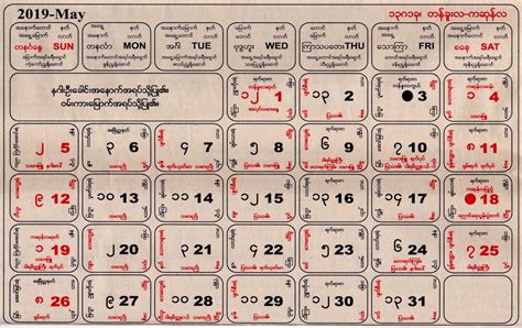 100 Year Myanmar Calendar 2024 - Calendar May 2024 Holidays