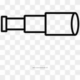 Spyglass Coloring Page  Pipe HD Png Download 1000x1000 5988568 sketch template