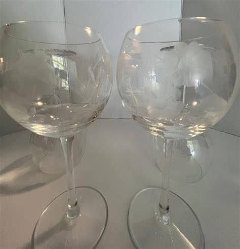 Etched Wine Glasses - Etsy