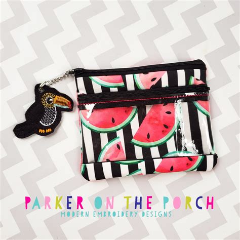 Digital Download - Double Zipper Splash Bag – Parker on the Porch, LLC