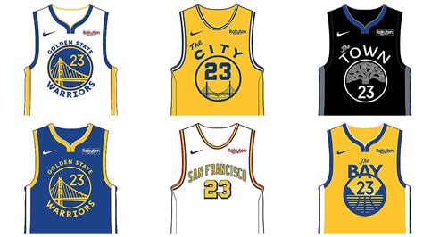 Warriors Unveil Six Jersey Designs Ahead of 2019-20 NBA Season | NBA.com