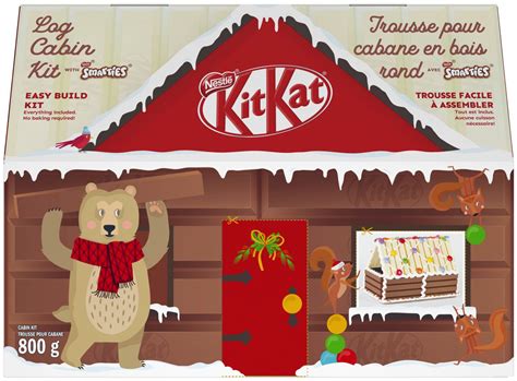 Kit Kat NESTLÉ® KITKAT® Log Cabin Kit with SMARTIES® | Walmart Canada