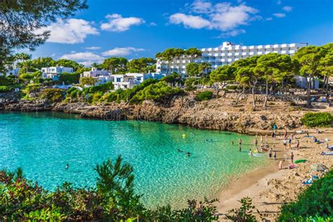 Praia De Cala Esmeralda, Palma Mallorca Foto de Stock Editorial ...