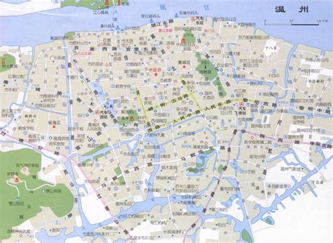 Wenzhou Tourist Map - Wenzhou • mappery