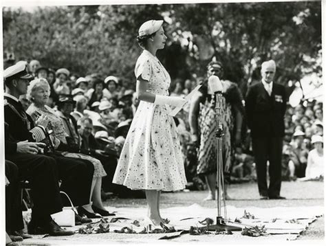 Queen Elizabeth II, Waitangi (December 28 1953) | On April 2… | Flickr