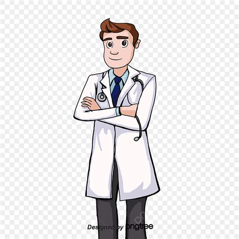 Vector Médico Pintado A Mano PNG ,dibujos Imágenes Prediseñadas Médico, Doctor Vector, Vector ...