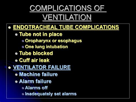 Basic principles of ventilation in the intensive care unit - презентация онлайн