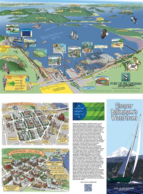 Discover Bellingham's Waterfront Map | Port of Bellingham, WA ...