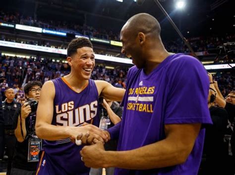 Kobe Bryant gifts Devin Booker with signed sneakers saying 'Be ...