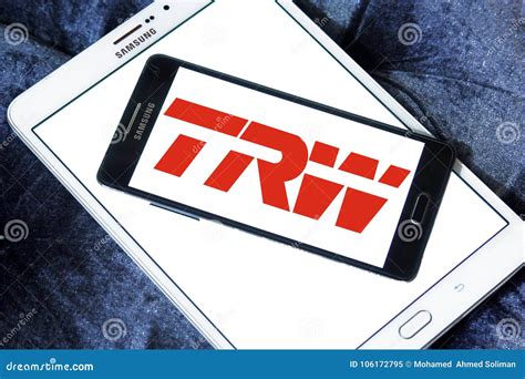 TRW Automotive logo editorial image. Image of logotype - 106172795