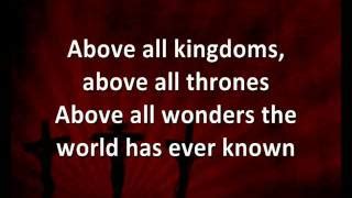 Above All Chords [with lyrics] - Lenny LeBlanc - ChordU