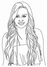 Coloring Pages Celebrities Printable sketch template