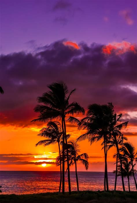 Sunset... in Hawaii... | Beautiful Places I Want To See | Pinterest