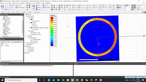 Magnetic flux density and permeability plot in ANSYS Maxwell - YouTube