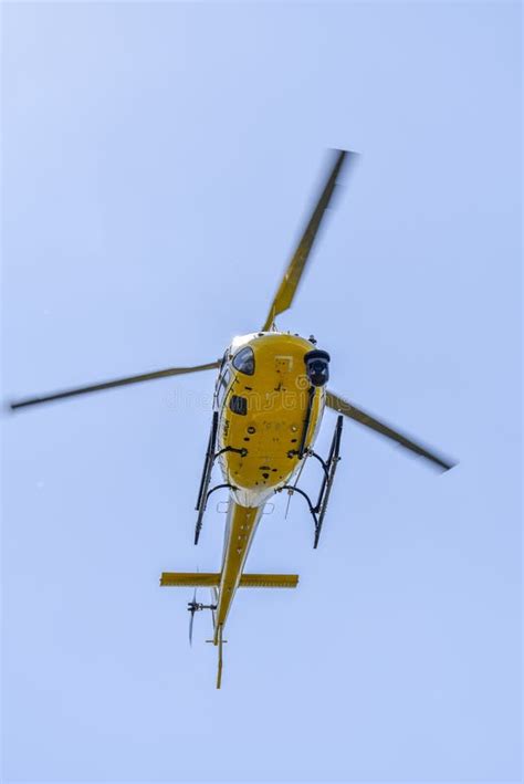 Helicopter with Video Camera Stock Photo - Image of footage, blue: 196343856