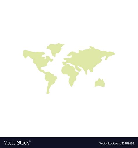 Map flat style icon design Royalty Free Vector Image