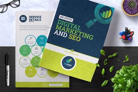 SEO & Digital Marketing Folleto 2018 / Folleto de la empresa / | Etsy