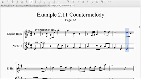 Example 2.11 Countermelody - YouTube