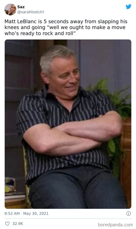 20 Viral Matt LeBlanc Memes Of His Photo From The Friends Reunion | FizX