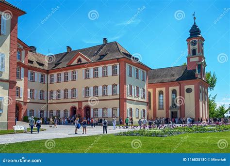 Castle on Mainau Island, Lake Constance. Editorial Image - Image of ...